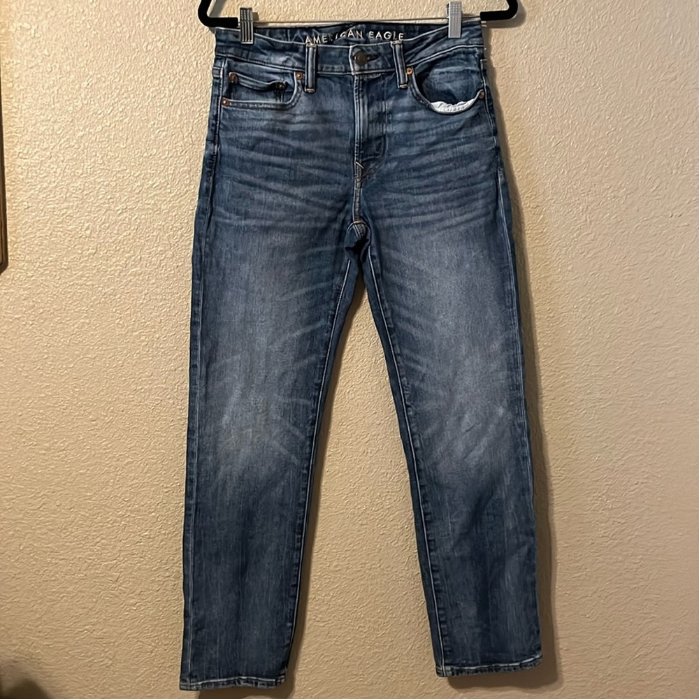 American Eagle men’s original straight air flex jeans